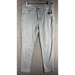 MUGSY LOGANS Jeans Stretch Denim FLX8NBG Pants Straight Leg Sz 33x34 Light Gray